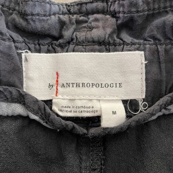 Anthropologie Malin Utility Pants Off Black - Size: Medium - Picture 3 of 13